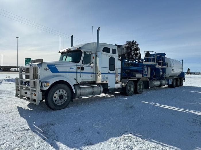 High Rate 840K Nitrogen Pumper Tractor and Trailer