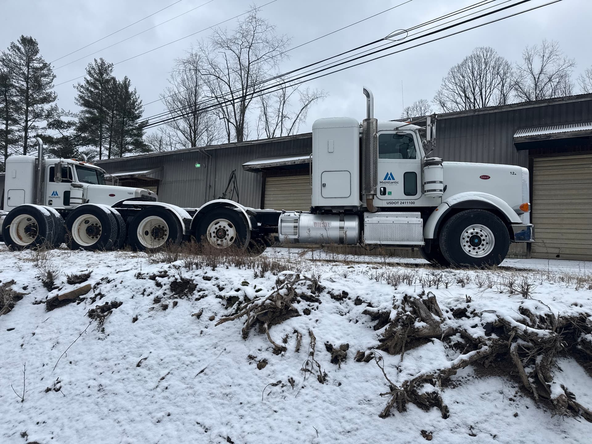 2013 Peterbilt 367 Tri-Drive
