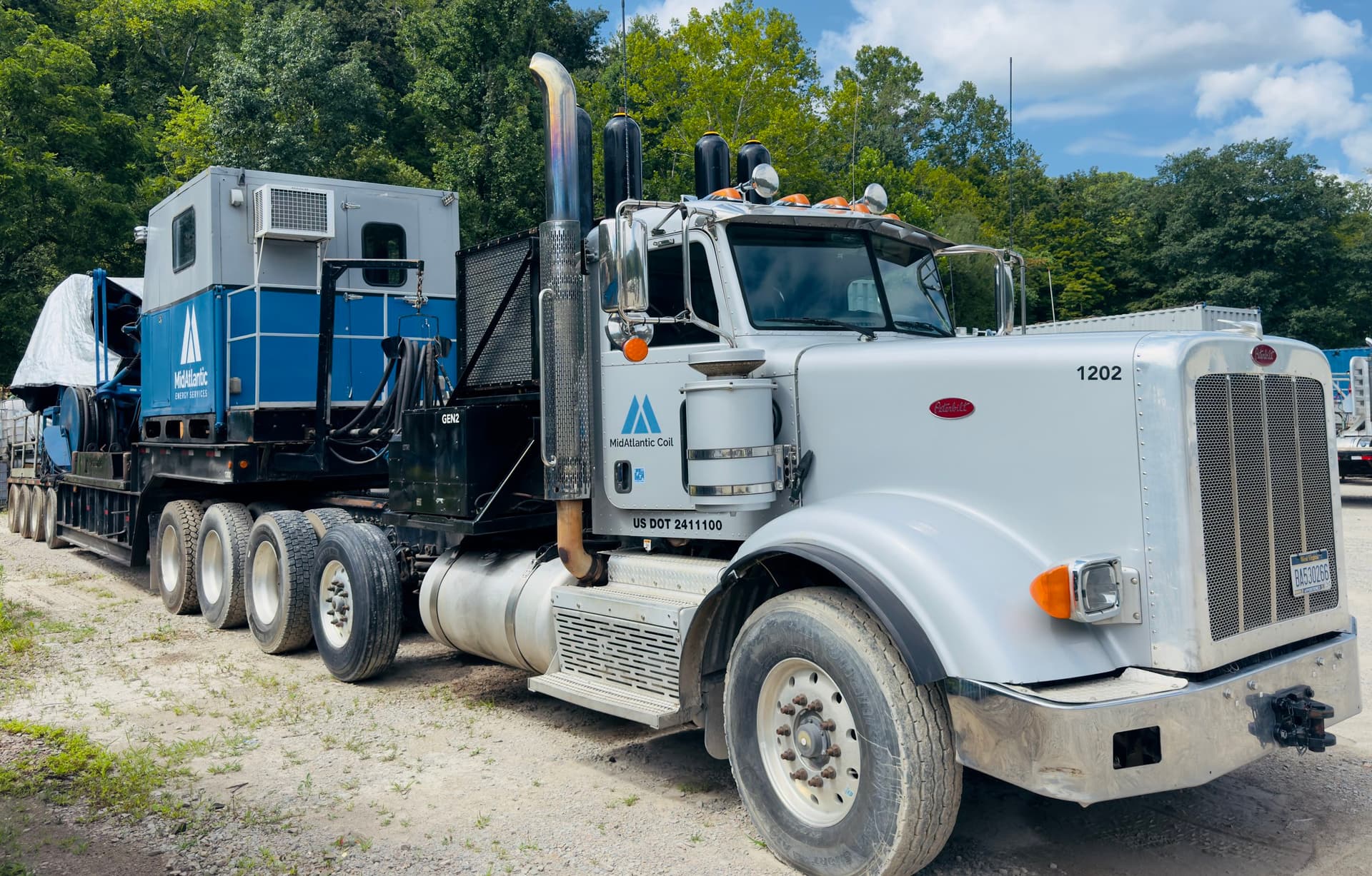2015 Peterbilt 367 Tri-Drive with CTU Wet Kit