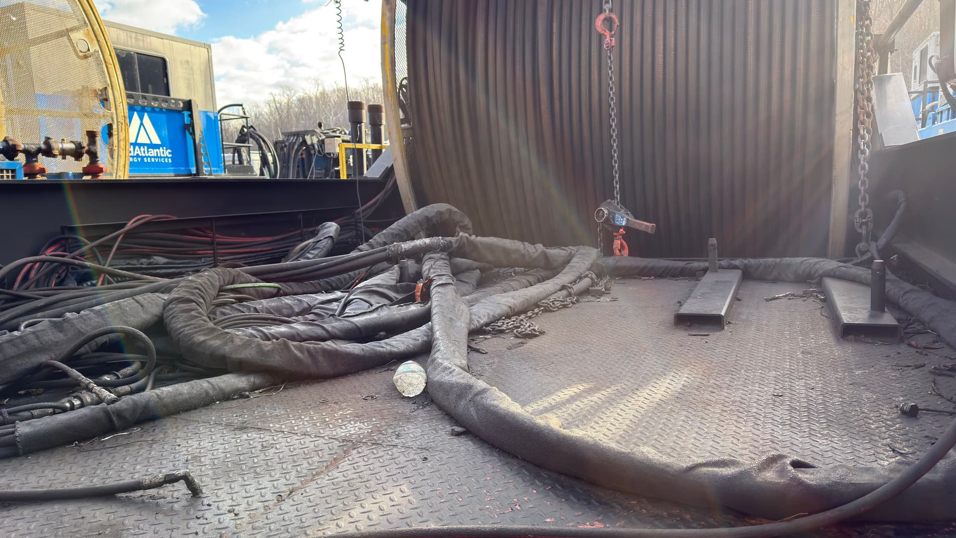 NOV - Coiled Tubing Reel trailer